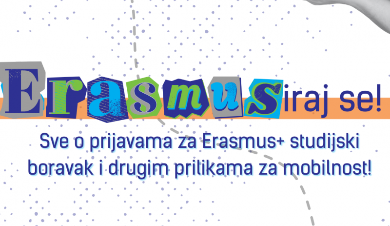 ERASMUSiraj se! u srijedu, 21. veljače u 12:00 sati u dvorani A