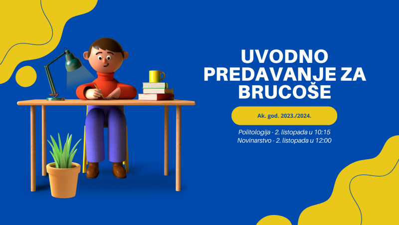 Uvodno predavanje za brucoše u ak. god. 2023./2024.