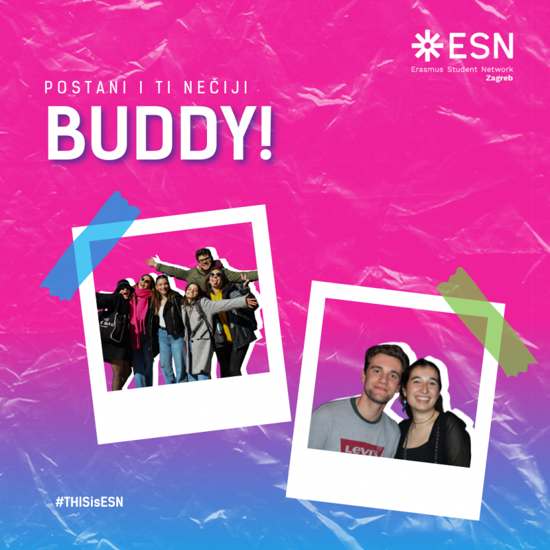 ESN Zagreb te poziva da i ti postaneš Buddy!